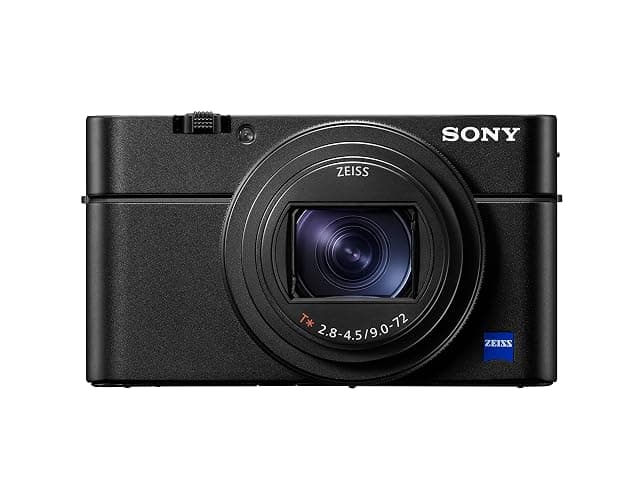 Sony RX100 VII - Advanced Premium Compact Camera with 1.0-Type Sensor, 24-200 mm F2.8-4.5 Zeiss Lens, Superior AF and speed performance, 4K Movie (DSC-RX100M7) thumbnail 2