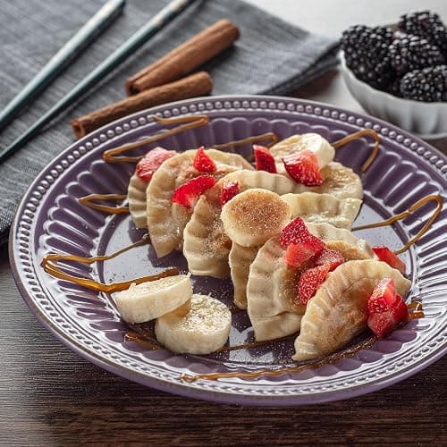 MasterChef Junior Kids Dumpling Making Set- 5 Pc Kit- Real Cookware Includes Recipes, Steamer Basket, Mold, Press Measuring Spoons Steamer Paper, Homemade Cooking Party for Dim Sum Soups Chinese Food thumbnail 8