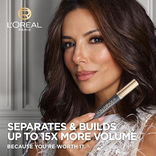 L’Oréal Paris Voluminous Original Mascara, Lash Volumizing and Separating Mascara, Non-Clumping Formula for Soft and Smooth Lashes, Blackest Black 8.5ml - WASHABLE MASCARA - 01 Blackest Black thumbnail 3