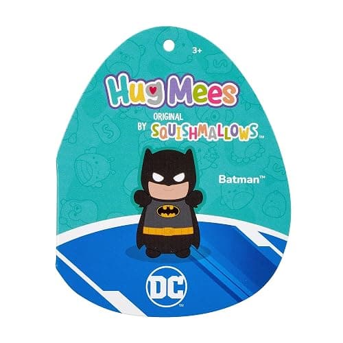 Squishmallows Original DC 10in Batman HugMees – Ultrasoft Official Jazwares Plush (Medium-Sized) thumbnail 5