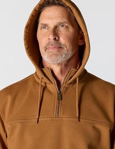 Carhartt mens Rain Defender Loose Fit Heavyweight Quarter-zip Sweatshirt thumbnail 4