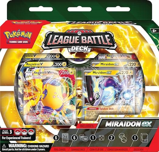 Pokémon TCG: Miraidon ex League Battle Deck thumbnail 3