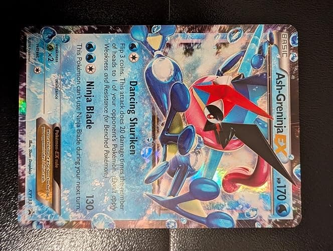 Pokemon - Ash-Greninja-EX (XY133) - XY Black Star Promos - Holo - Image 1