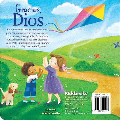 Gracias, Dios (Spanish Edition) - Un Libro Entrañable de Gratitud para Niñas y Niños (Tender Moments) thumbnail 2