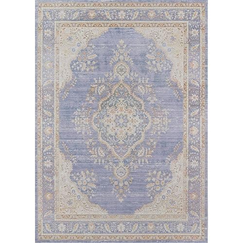 Momeni Rugs ISABEISA-1PNK2030 Isabella Traditional Medallion Flat Weave Area Rug, 2'0" x 3'0", Pink thumbnail 6