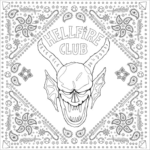 Stranger Things: The Official Coloring Book, Season 4 thumbnail 9