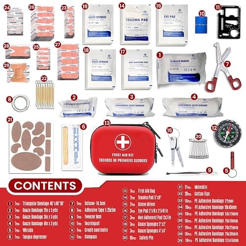 140 Pcs First Aid Kit thumbnail 2