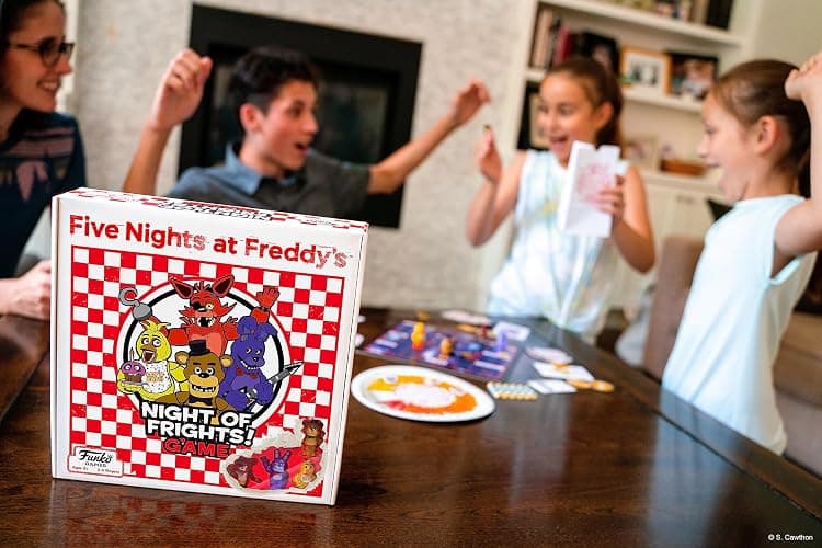 Funko Games Five Nights at Freddy's Night of Frights! Board Game | Includes 4 Sculpted Figures | 2-4 Players, Ages 8+ thumbnail 8