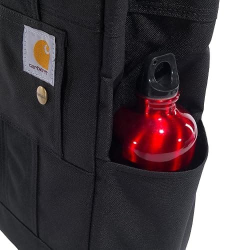 Carhartt Vertical, Durable Water Resistant Tote Bag with Snap Closure thumbnail 5