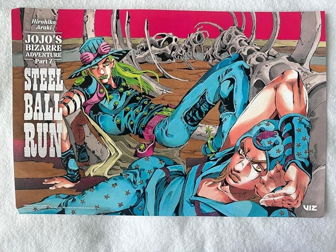 JOJO'S BIZARRE ADVENTURE Part 7-12"x18" D/S Original Movie TV Poster SDCC 2025 Viz Media - Image 1