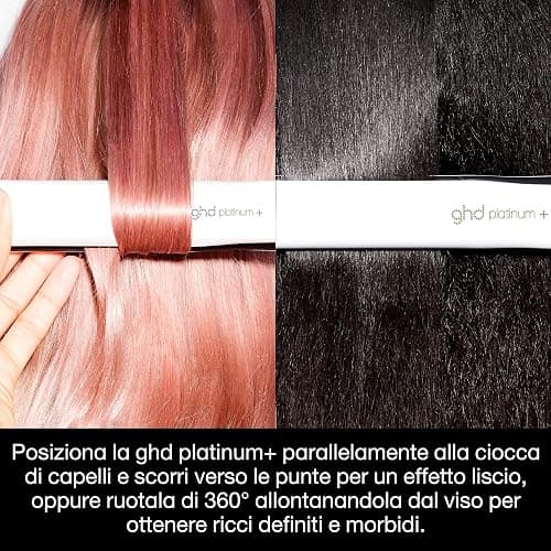 ghd Platinum+ Piastra & Styler Professionale Bianca – Capelli Più Forti, Maggiore Lucentezza, Protezione del Colore – Per Tutti i Tipi di Capelli thumbnail 6