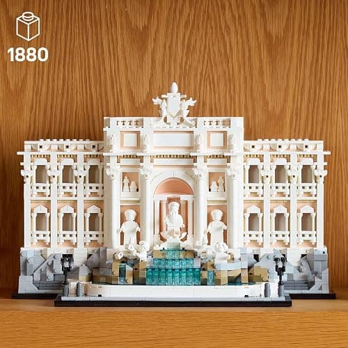 Lego 21062 Architecture, Trevi Fountain Toy, Toy, Birthday, Present, Blocks, Mother's Day, Father's Day, Men, Women, Interior, Stylish thumbnail 2