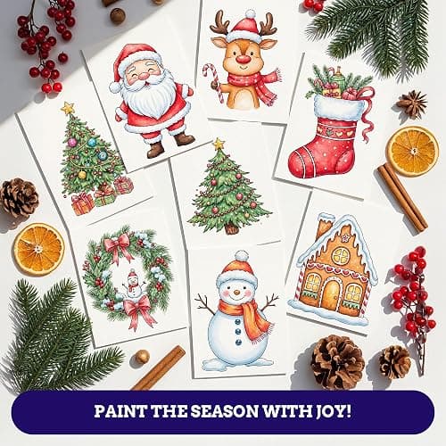 Mikkelhus Professional Watercolor Paint Set – 72 Colors, 20 Blank Postcards, Water Brush, Paintbrush & Sponge – For Kids and Adults thumbnail 2