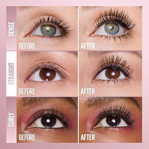 Maybelline Lash Sensational Sky Tubes Tubing Mascara, Extension-Like Lengthening Mascara, 24HR Eye Makeup with Shea Butter & Castor Oil, Very Black, 1 Count thumbnail 7