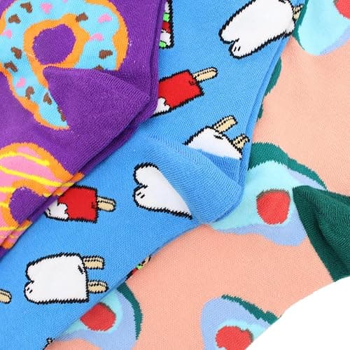 GLCMXMART Fun Socks for Women, Novelty Funny Crazy Cool funky Socks, Food Animal Cute Gifts for Women Girl thumbnail 6
