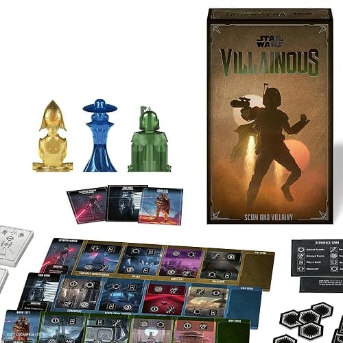 Star Wars Villainous: Scum and Villainy - Engaging Strategy Board Game | Perfect for Ages 10 & Up | Unique Villain Abilities | Compatible with Star Wars Villainous Games - Image 1
