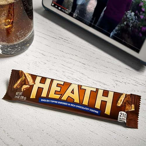 HEATH Chocolatey English Toffee Candy Bars, 1.4 oz (18 Count) thumbnail 6