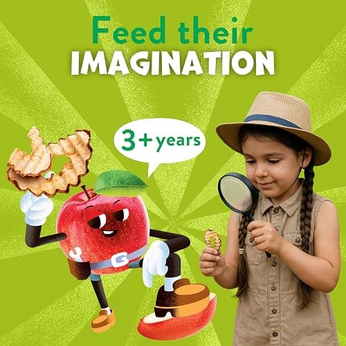 Goodies Apple Chips Kids Fruit Snack, 100% fruit, High in Fibre, No Added Sugar, 3+ Years, 15 g (Pack of 5) thumbnail 5