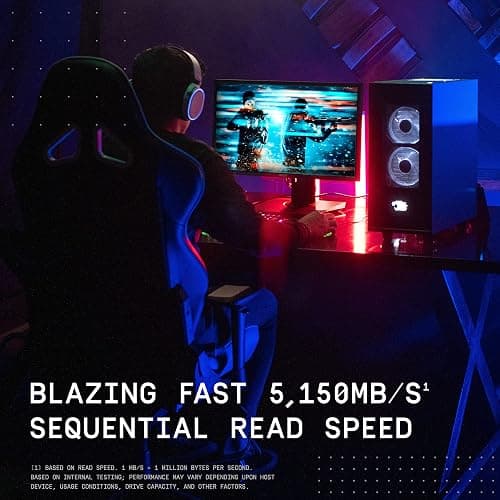 WD_BLACK 8TB SN850X NVMe Internal Gaming SSD Solid State Drive - Gen4 PCIe, M.2 2280, Up to 7,200 MB/s - WDS800T2X0E - 8TB - SSD thumbnail 7