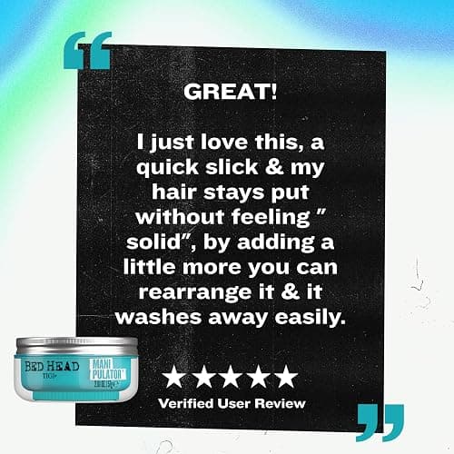TIGI Bed Head Manipulator Texturizing Putty, Firm Hold Styling Putty for Short to Medium Hair, 2.01 oz thumbnail 7