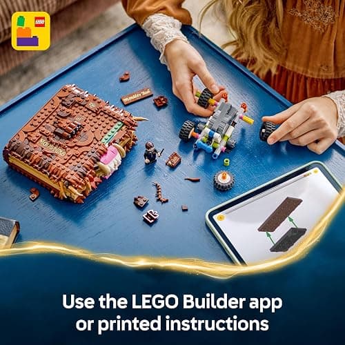 LEGO Harry Potter Chomping Monster Book Of Monsters – Interactive Toy with Pull-Back Motor & Chomping Mouth – incl. Neville Longbottom Minifigure - Gift for 9+ Year Old Boys, Girls & Fans - 76449 thumbnail 7