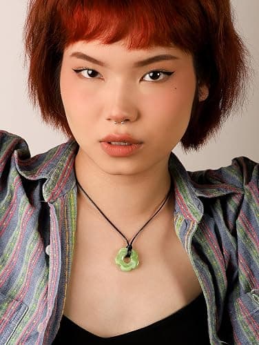 OJERRY Kawaii Flower Cutecore Necklace Y2K Cord Necklace Jewelry for Teen Girls Women Trendy Stuffs thumbnail 2