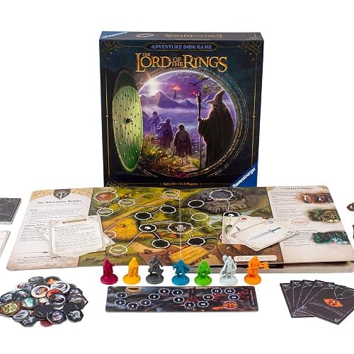 Lord of The Rings Adventure Book Game | Immersive Cooperative Gameplay | Innovative Chapter Book Format | Unique Corruption Track for Ages 10 and Up - Image 1