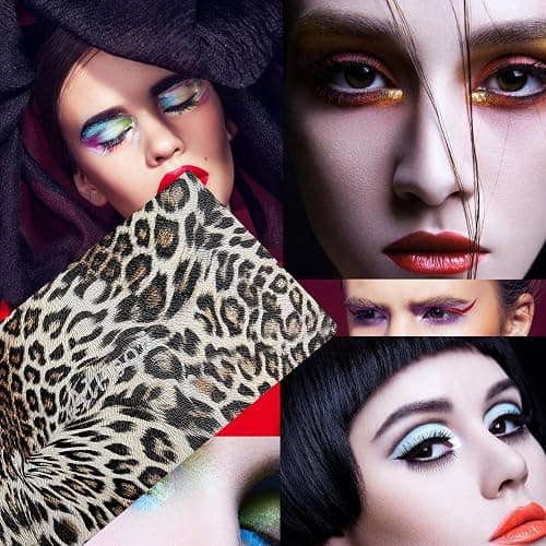Allwon Magnetic Makeup Palette Leopard Empty Makeup Palette for Eyeshadow Lipstick Blush Powder thumbnail 6
