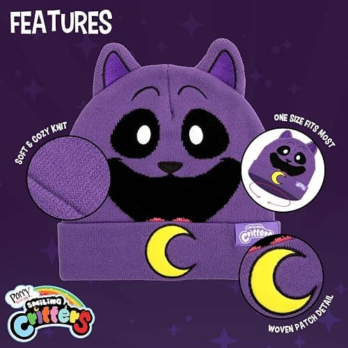 Poppy Playtime - Smiling Critters CatNap Knit Beanie (Unisex) Multicolor thumbnail 2