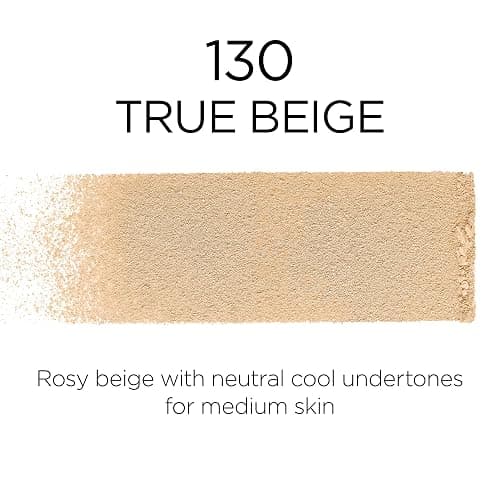 L'Oreal Paris Makeup Infallible Fresh Wear Foundation in a Powder, Up to 24H Wear, Waterproof, True Beige, 0.31 oz. thumbnail 3