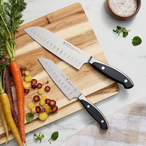 HENCKELS Forged Synergy 2-pc Asian Knife Set, Black/Stainless Steel thumbnail 6