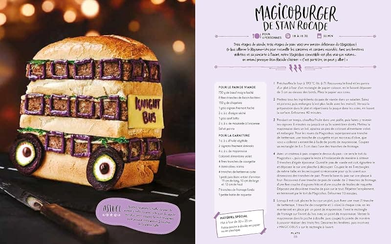 Harry Potter - Le livre de cuisine officiel - Super facile. Plus de 40 recettes inspirées des films thumbnail 3