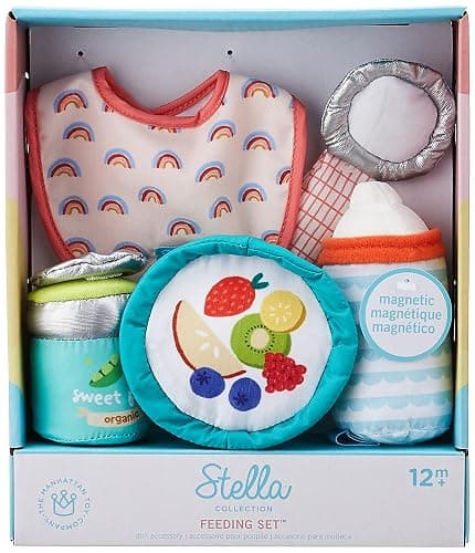 Manhattan Toy Stella Collection Baby Doll Feeding Set for 12" and 15" Dolls - Image 1