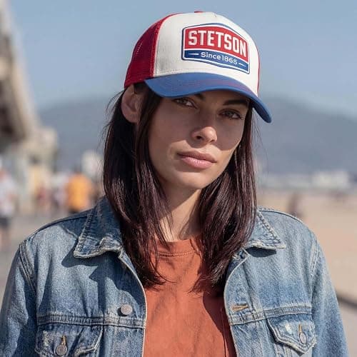 Stetson Highway Trucker Cap Snapback Cotton Men Summer Winter thumbnail 2