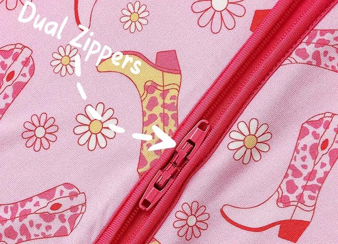 SUZEL Baby Viscose from Bamboo Footless Pajamas Boys Girls Zippy Pjs Sleep 'N Play Romper - 0-24 Months thumbnail 4