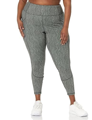 Amazon Essentials Women's Active Sculpt Workout High Rise Full Length Leggings with Pockets (Available in Plus Size) thumbnail 5