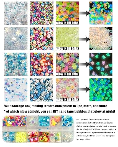 YIXIPAZH Nano Tape Bubble kit Balloons Nano Tape bubbls kit Squishy Kits bloonies Plastic Bubbles White Balloons Bulk Bubbles thumbnail 3