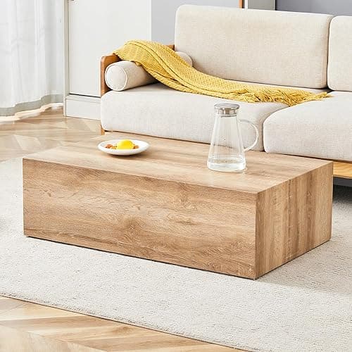 LUMISOL Wood Coffee Table