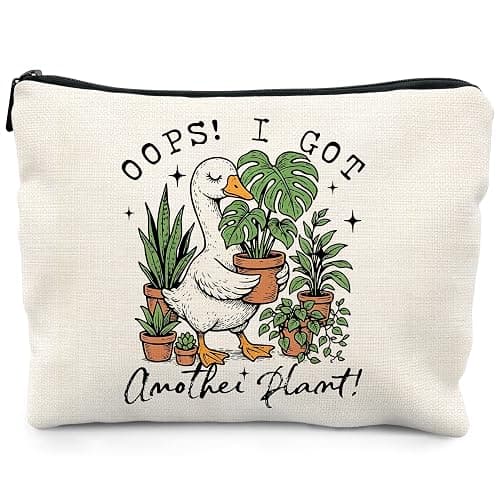 KAIOUS I Got Another Plant Zipper Makeup Bag for Plant Lady | Plant Lovers Gifts for Women: Mother's Day, Birthday, Christmas Stocking Stuffer, Plant Mom Accessories - Image 1