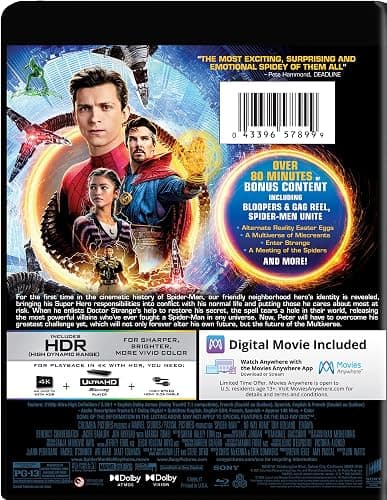 Spider-Man: No Way Home - 4K + Blu-ray + Digital thumbnail 3