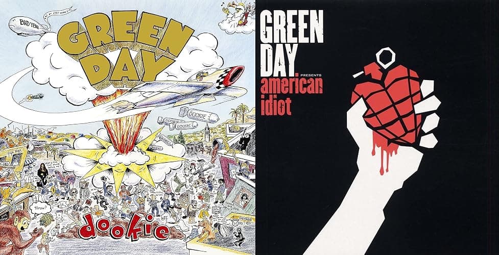 Green Day - 2 LP Collection - Dookie / American Idiot - Vinyl Set - Image 1