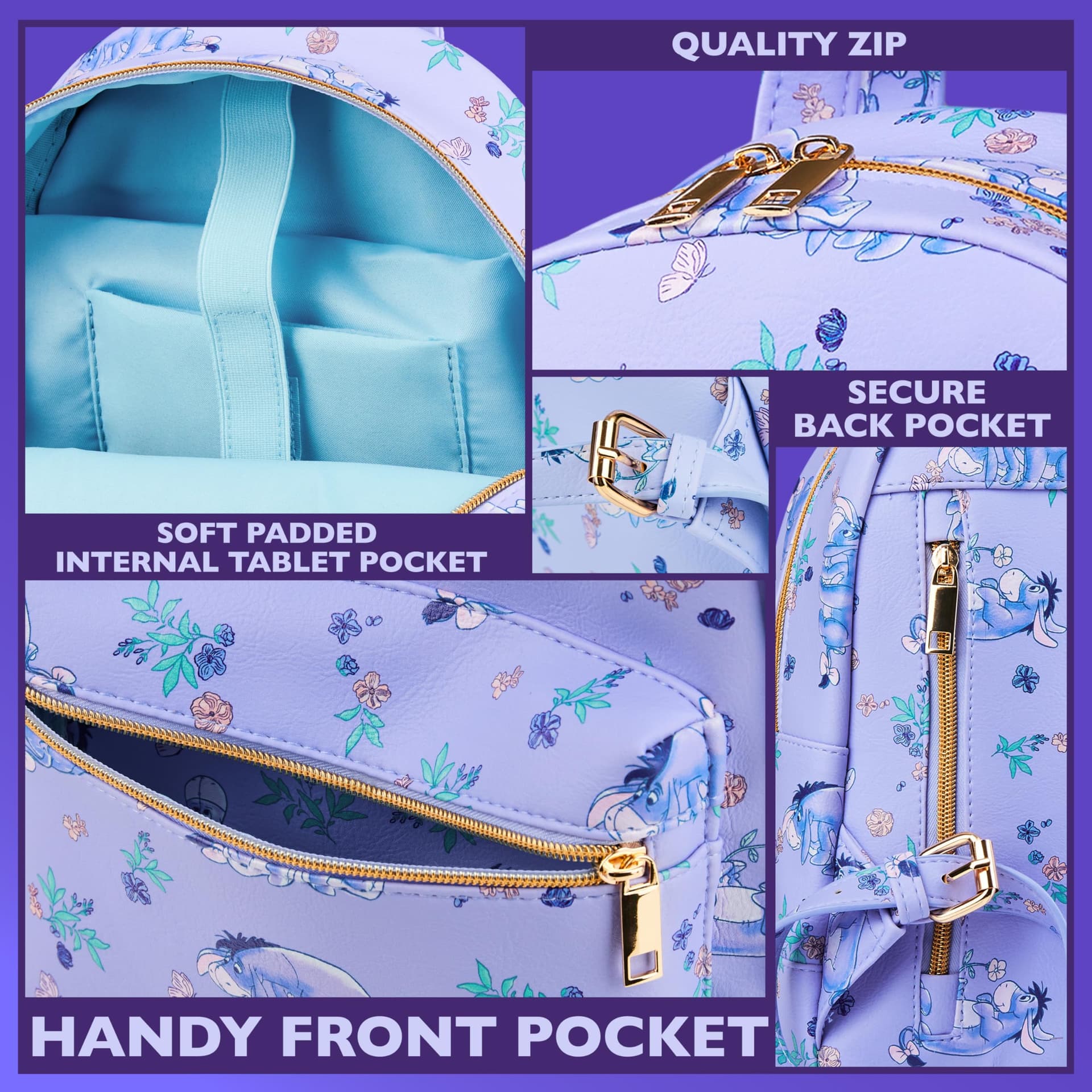 Disney Rucksack Mochila de piel sintética Mujer thumbnail 4