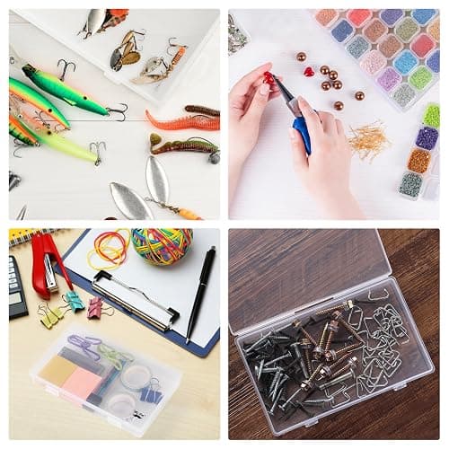 Mr. Pen-28 Grids, 2 Pack, Bead Storage Containers with 160pcs Label Stickers, Diamond Art, Bead Box, Diamond Painting Organizer thumbnail 7
