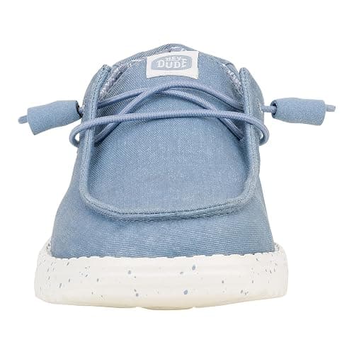 Hey Dude Women's Wendy Chambray Lace-Up Loafer thumbnail 8