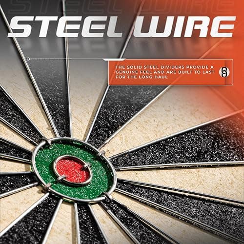 Franklin Sports Professional Dartboard - 18" Regulation Size thumbnail 6