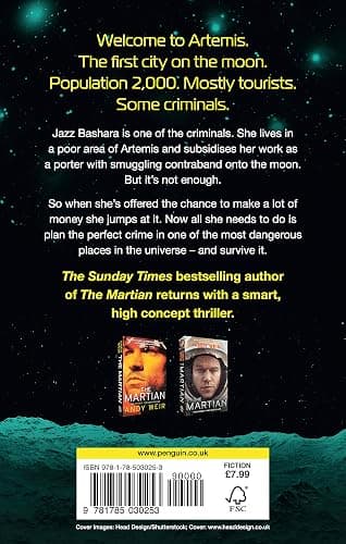 Artemis: A gripping sci-fi thriller from the author of The Martian thumbnail 2