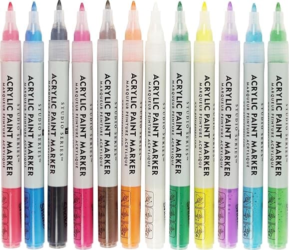 Studio Series Acrylic Paint Marker Set (12-piece set) thumbnail 3