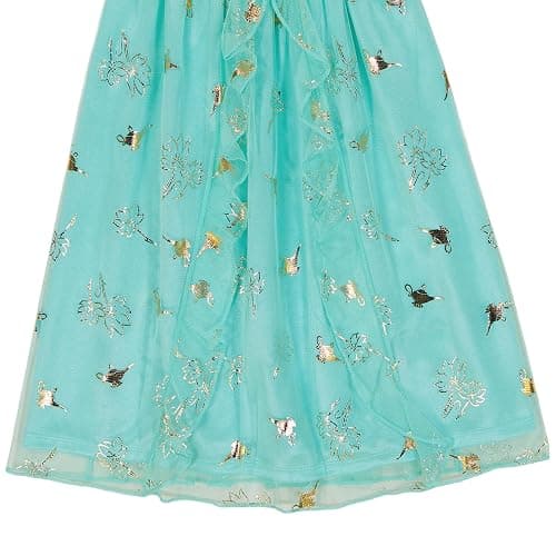 Disney Girls' Princess Dress Nightgown, Fantasy Gown, Soft & Cute Pajamas for Kids thumbnail 3