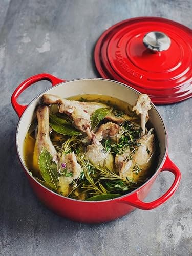 Le Creuset Enameled Cast Iron Signature Round Dutch Oven, 4.5 qt., Cerise thumbnail 7