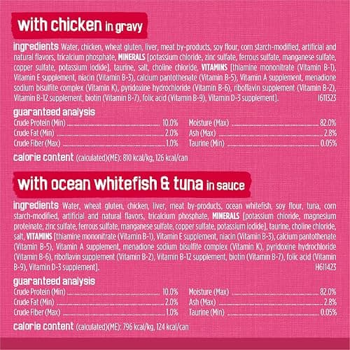 Purina Friskies Gravy Wet Cat Food Variety Pack, Surfin’ and Turfin’ Prime Filets Favorites - (Pack of 40) 5.5 oz. Cans thumbnail 7